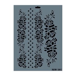 Stencil New 297 Serisi 25x35