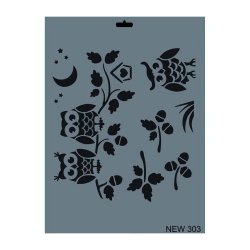 Stencil New 303 Serisi 25x35