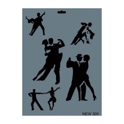 Stencil New 305 Serisi 25x35