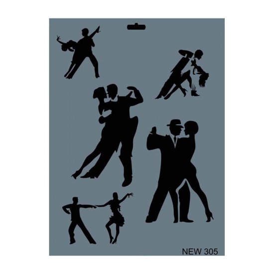 Stencil New 305 Serisi 25x35