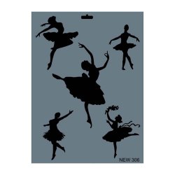 Stencil New 306 Serisi 25x35
