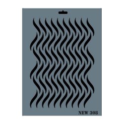 Stencil New 308 Serisi 25x35