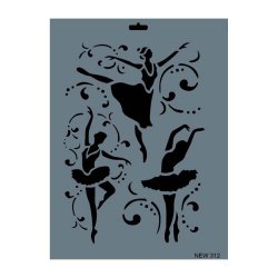 Stencil New 312 Serisi 25x35