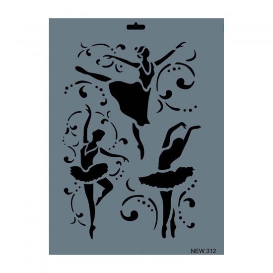 Stencil New 312 Serisi 25x35