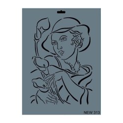 Stencil New 313 Serisi 25x35