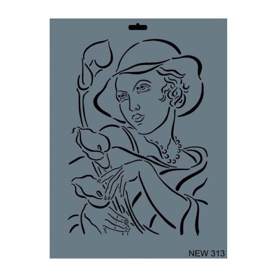 Stencil New 313 Serisi 25x35
