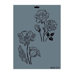 Stencil New 317 Serisi 25x35
