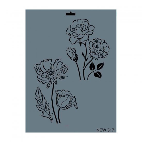Stencil New 317 Serisi 25x35