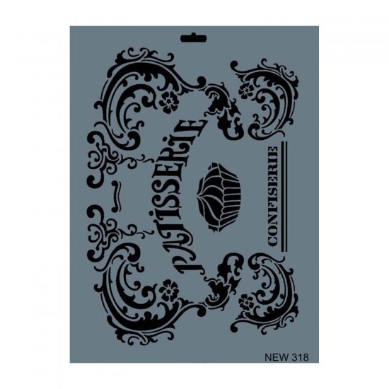 Stencil New 318 Serisi 25x35