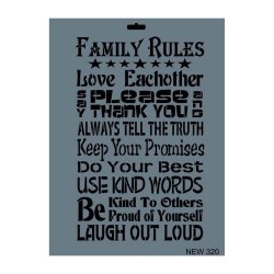 Stencil New 320 Serisi 25x35