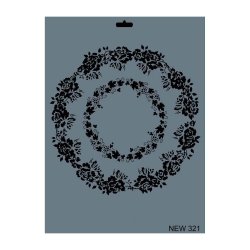 Stencil New 321 Serisi 25x35