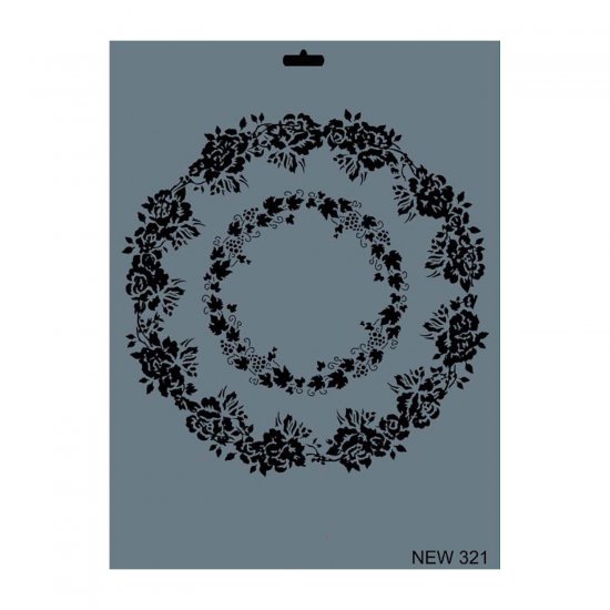 Stencil New 321 Serisi 25x35