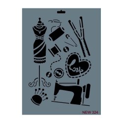 Stencil New 324 Serisi 25x35