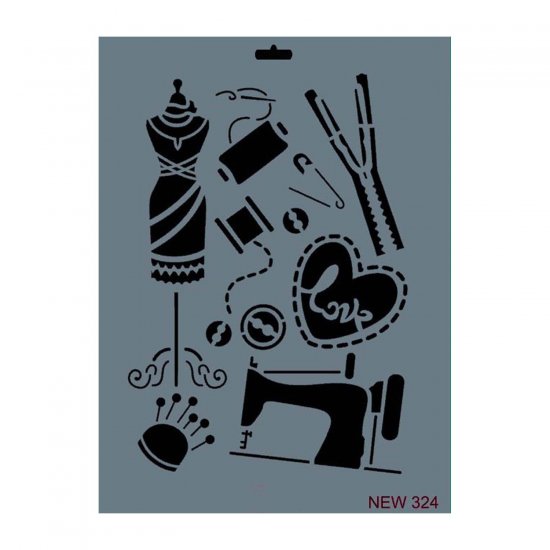 Stencil New 324 Serisi 25x35