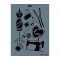 Stencil New 324 Serisi 25x35