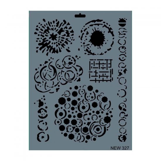 Stencil New 327 Serisi 25x35