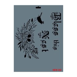 Stencil New 332 Serisi 25x35