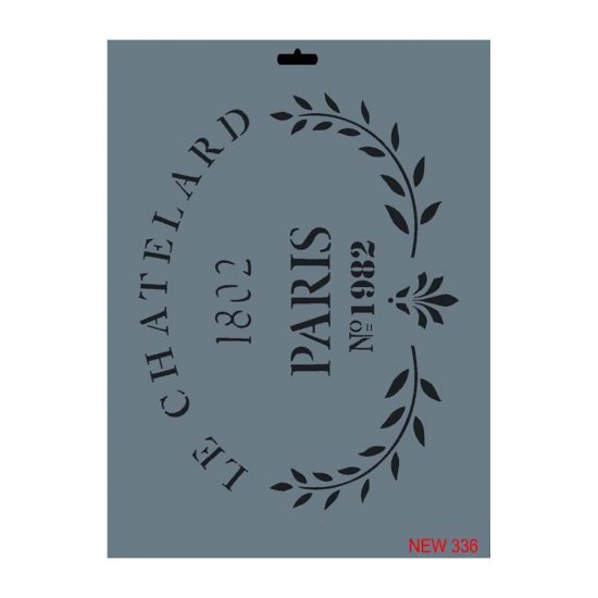 Stencil New 336 Serisi 25x35