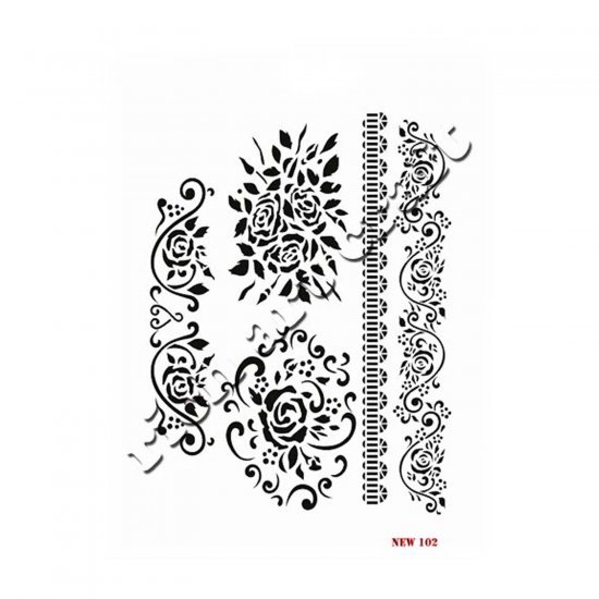 Stencil New102 Serisi 25x35