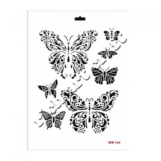 Stencil New104 Serisi 25x35