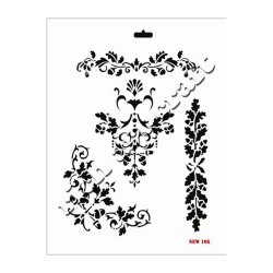 Stencil New105 Serisi 25x35