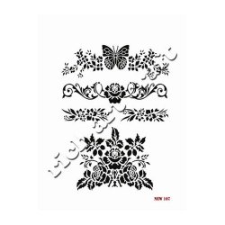 Stencil New107 Serisi 25x35