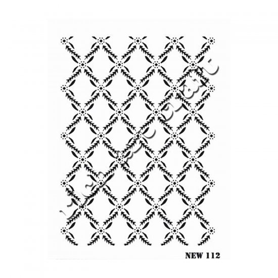 Stencil New112 Serisi 25x35