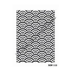 Stencil New113 Serisi 25x35