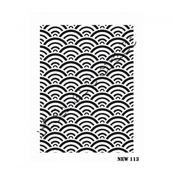 Stencil New113 Serisi 25x35