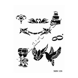 Stencil New129 Serisi 25x35