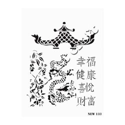 Stencil New133 Serisi 25x35