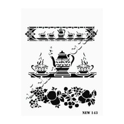 Stencil New143 Serisi 25x35