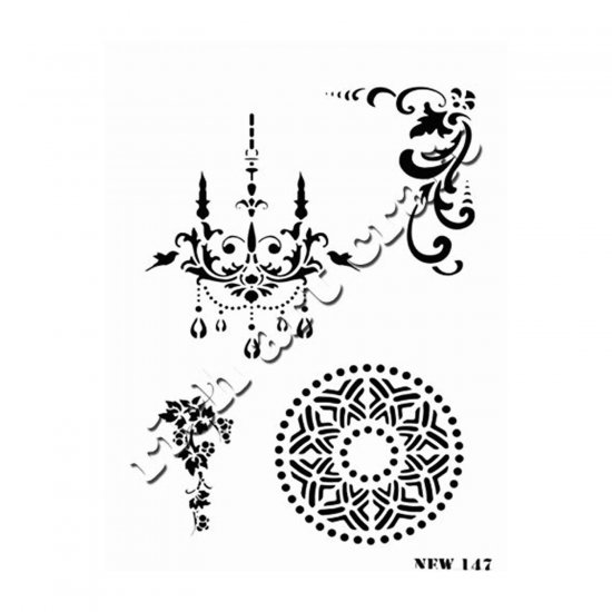 Stencil New147 Serisi 25x35