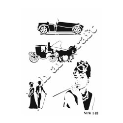Stencil New148 Serisi 25x35