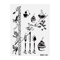 Stencil New149 Serisi 25x35