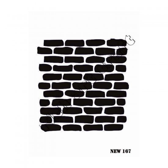 Stencil New167 Serisi 25x35