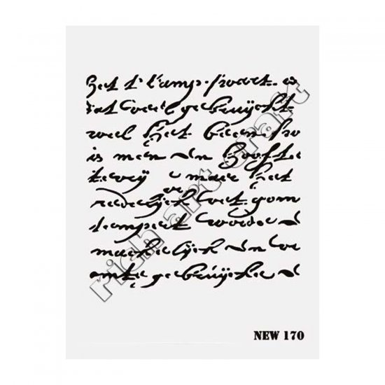 Stencil New170 Serisi 25x35