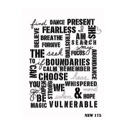 Stencil New175 Serisi 25x35