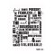 Stencil New175 Serisi 25x35