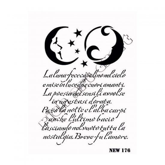 Stencil New176 Serisi 25x35