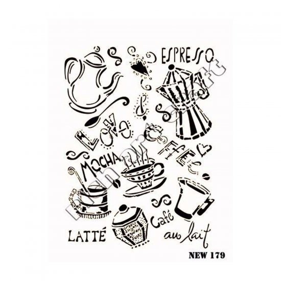 Stencil New179 Serisi 25x35