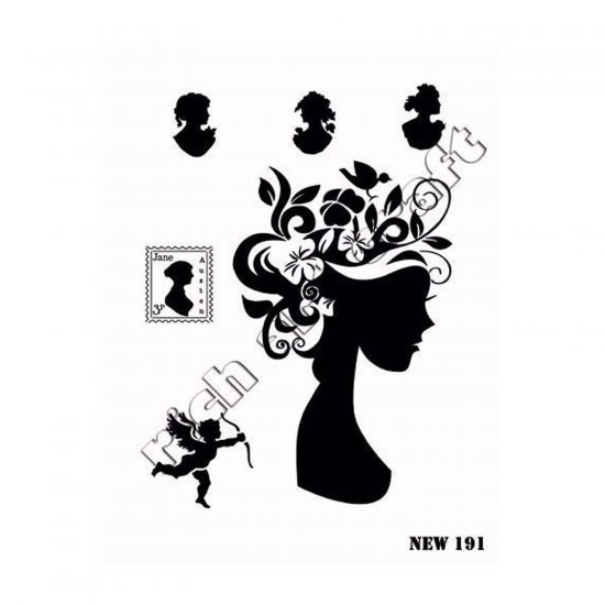 Stencil New191 Serisi 25x35
