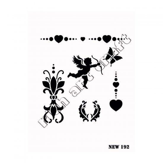 Stencil New192 Serisi 25x35