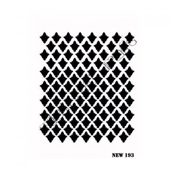 Stencil New193 Serisi 25x35