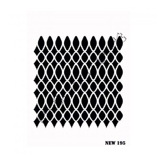 Stencil New195 Serisi 25x35