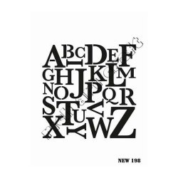 Stencil New198 Serisi 25x35