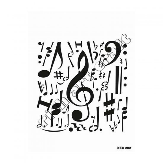 Stencil New202 Serisi 25x35
