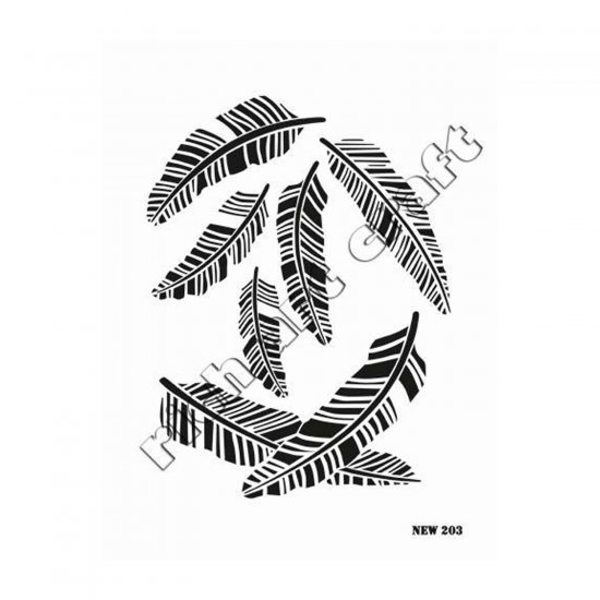 Stencil New203 Serisi 25x35