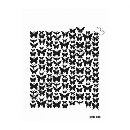 Stencil New206 Serisi 25x35