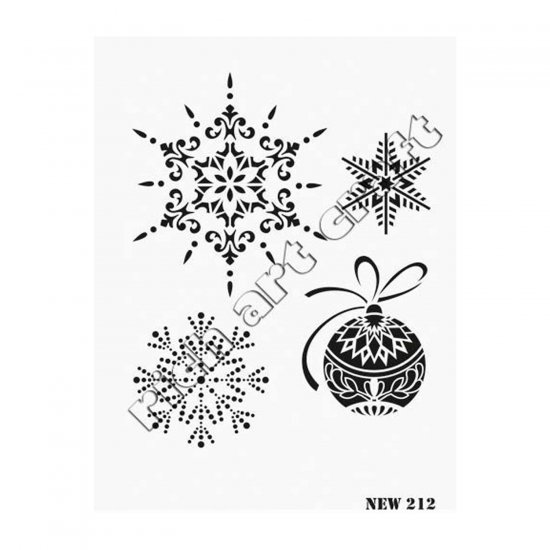 Stencil New212 Serisi 25x35